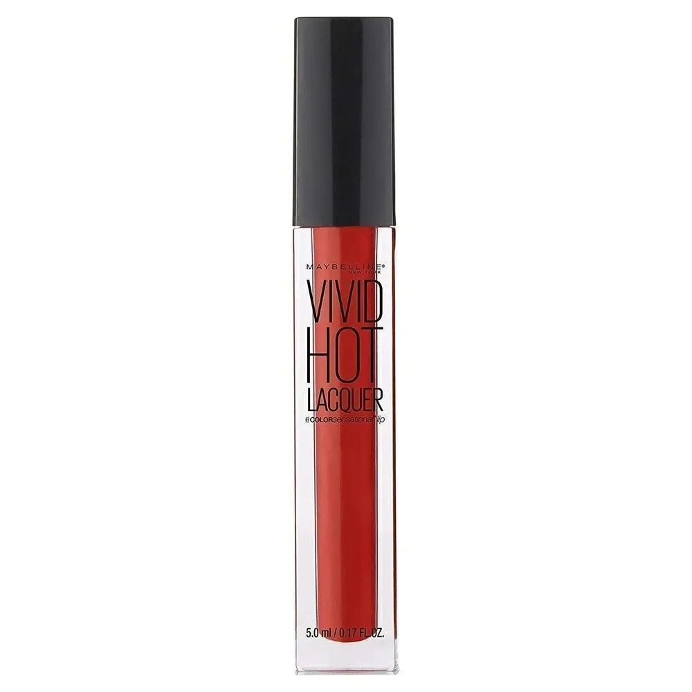 #70 So Hot Maybelline Lip Gloss New York Vivid Hot Lacquer Color Sensational